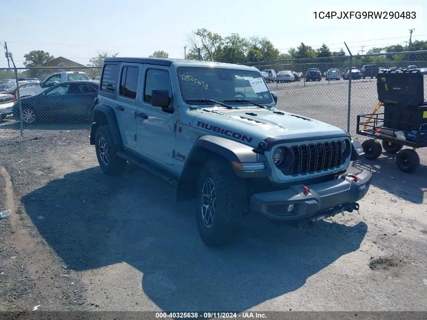 2024 Jeep Wrangler 4-Door Rubicon 4X4 VIN: 1C4PJXFG9RW290483 Lot: 40325638