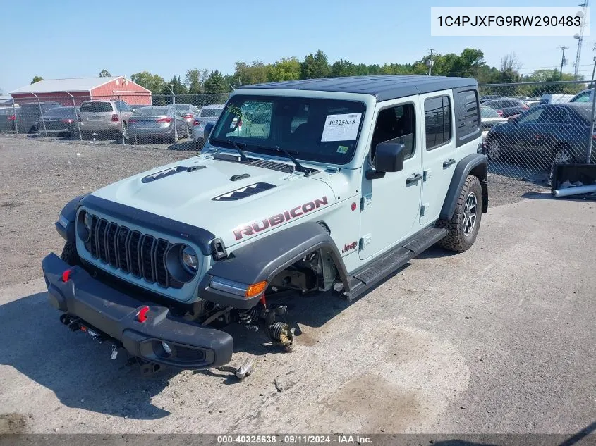 2024 Jeep Wrangler 4-Door Rubicon 4X4 VIN: 1C4PJXFG9RW290483 Lot: 40325638