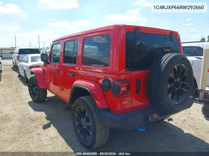 2024 Jeep Wrangler Sahara 4Xe VIN: 1C4RJXP66RW292660 Lot: 40462599