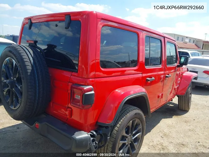 2024 Jeep Wrangler Sahara 4Xe VIN: 1C4RJXP66RW292660 Lot: 40462599