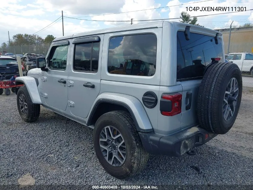 2024 Jeep Wrangler 4-Door Sahara 4X4 VIN: 1C4PJXEN4RW111301 Lot: 40503405