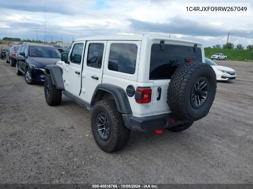 2024 Jeep Wrangler 4-Door Rubicon 4X4 VIN: 1C4RJXFG9RW267049 Lot: 40516766