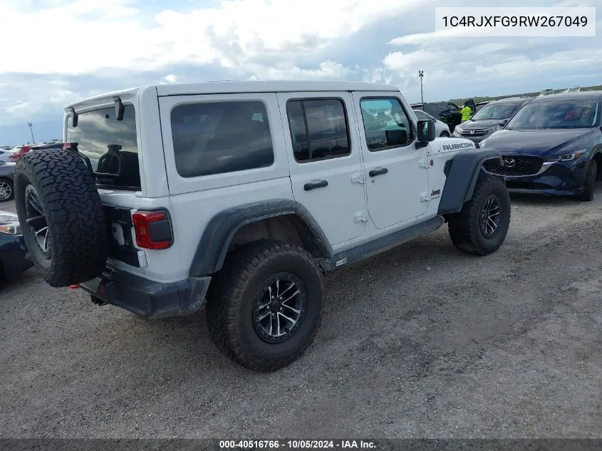 2024 Jeep Wrangler 4-Door Rubicon 4X4 VIN: 1C4RJXFG9RW267049 Lot: 40516766