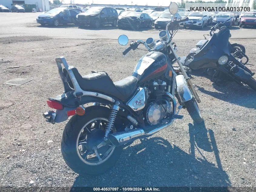 1986 Kawasaki En450 VIN: JKAENGA10GA013708 Lot: 40537097