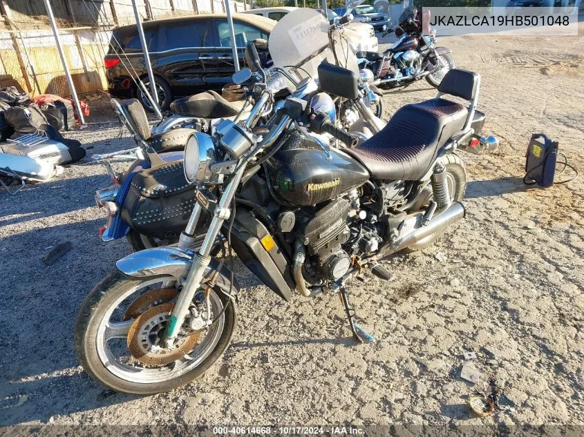 1987 Kawasaki Zl1000 VIN: JKAZLCA19HB501048 Lot: 40614668