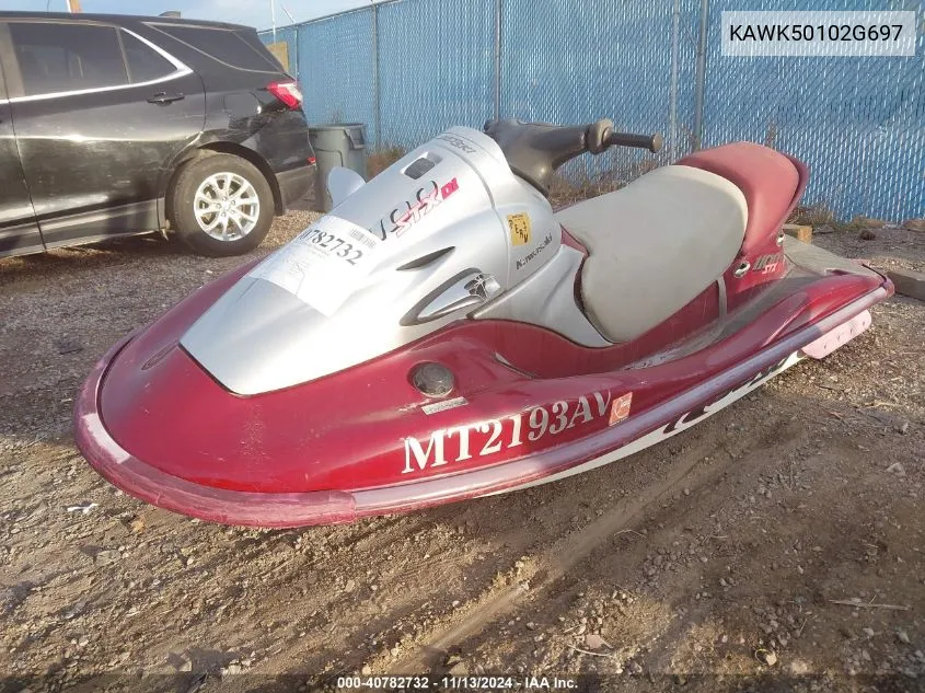 KAWK50102G697 1997 Kawasaki Jet Ski 1100Zxi