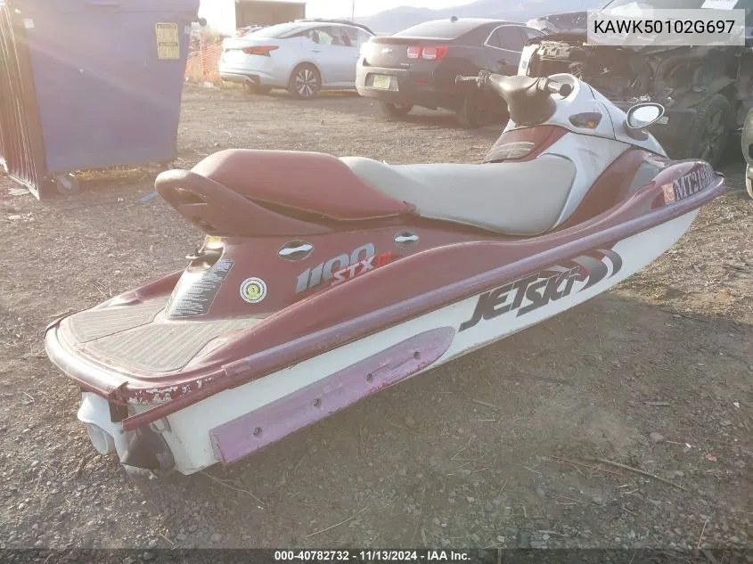 KAWK50102G697 1997 Kawasaki Jet Ski 1100Zxi