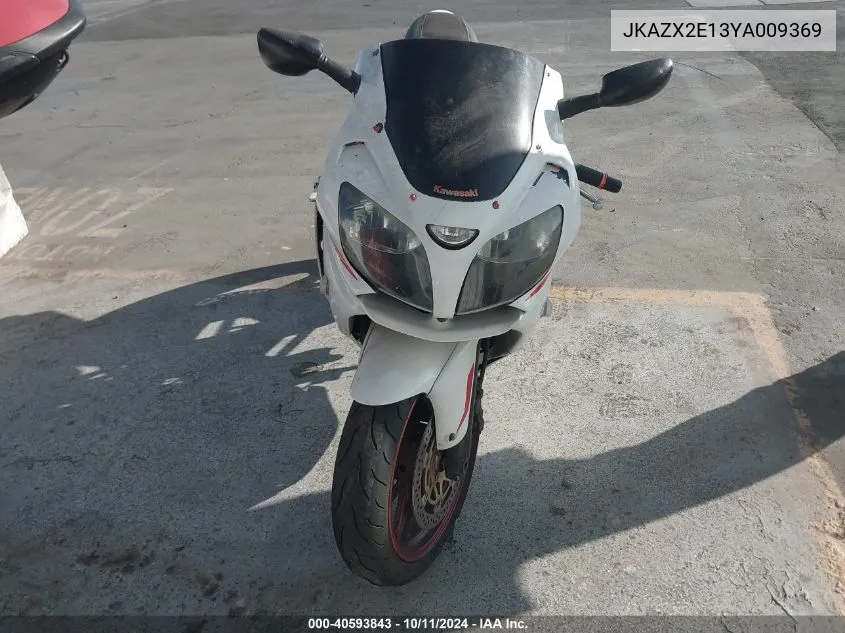 2000 Kawasaki Zx900 E VIN: JKAZX2E13YA009369 Lot: 40593843