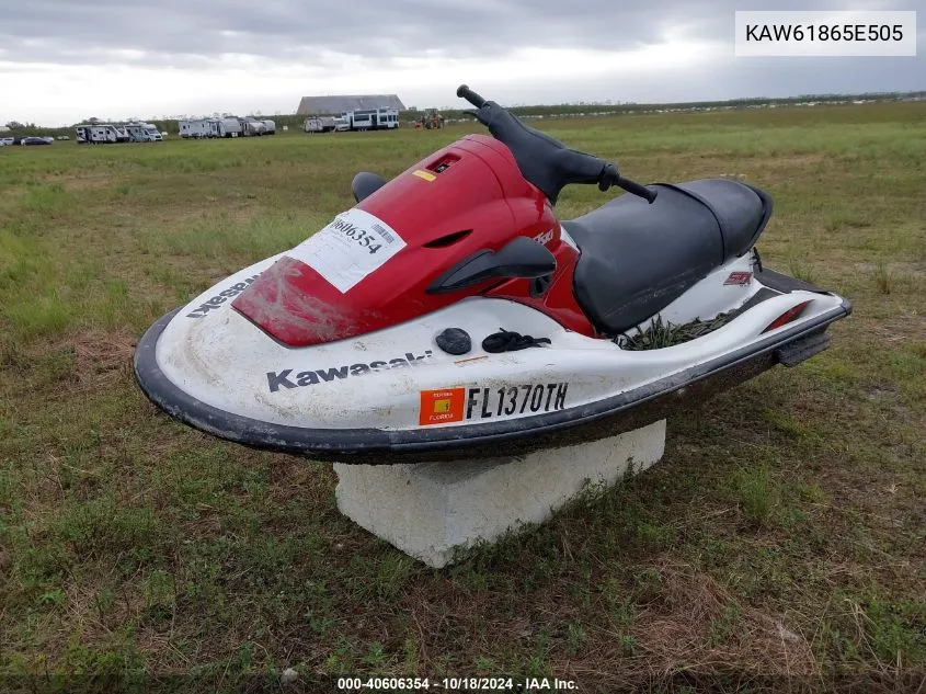 2005 Kawasaki Personal Watercraft VIN: KAW61865E505 Lot: 40606354