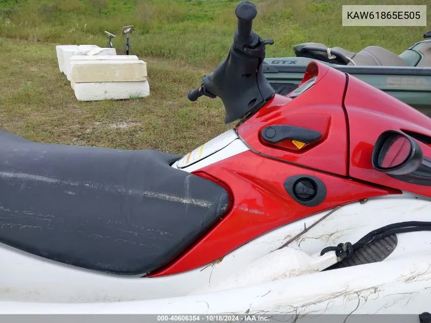 2005 Kawasaki Personal Watercraft VIN: KAW61865E505 Lot: 40606354