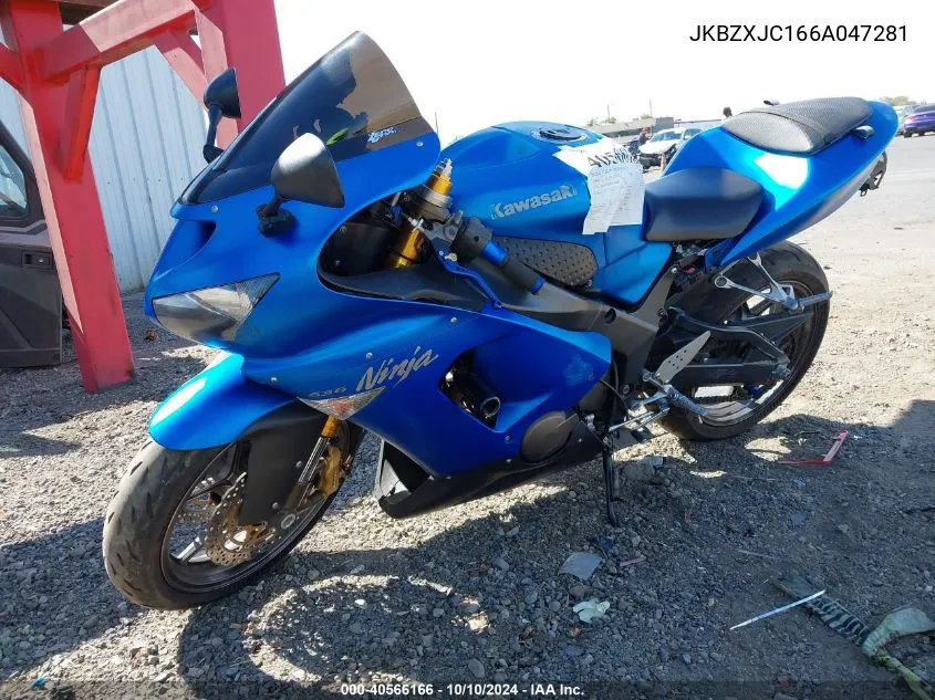 JKBZXJC166A047281 2006 Kawasaki Zx636 C1