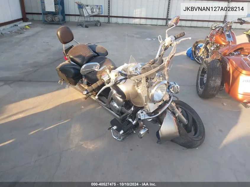 2007 Kawasaki Vn1500 N1 VIN: JKBVNAN127A028214 Lot: 40527475