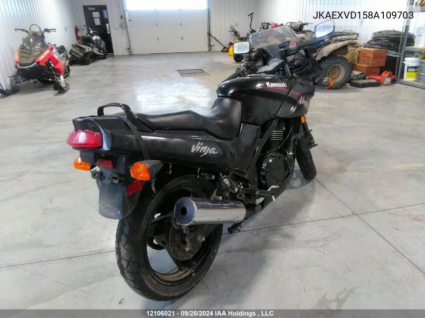 JKAEXVD158A109703 2008 Kawasaki Ex500 D