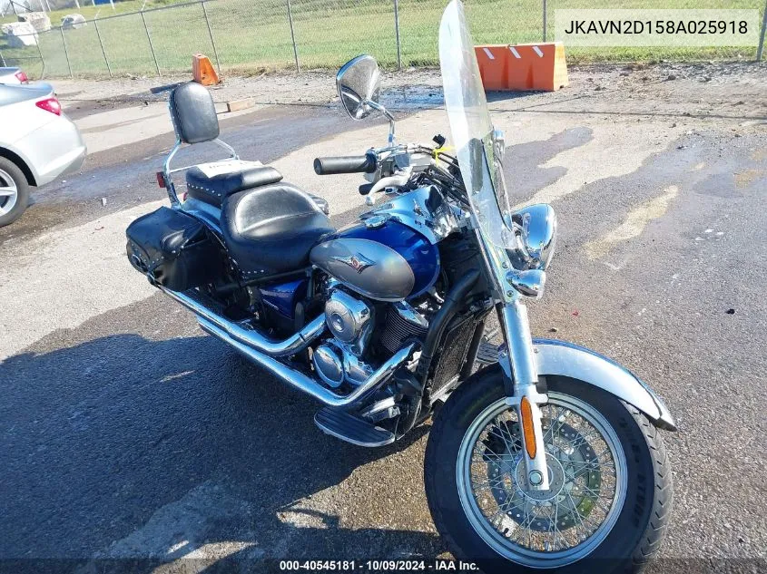 JKAVN2D158A025918 2008 Kawasaki Vn900 D