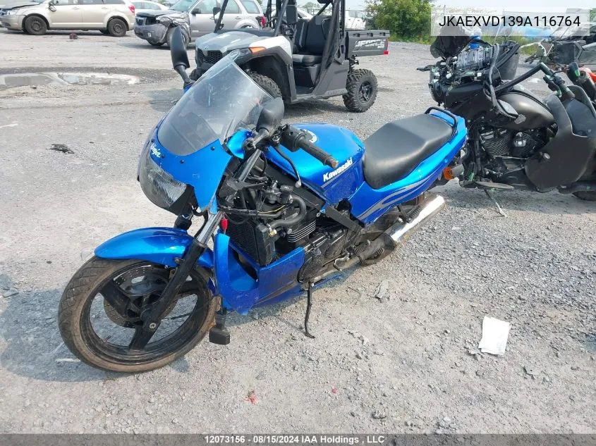 JKAEXVD139A116764 2009 Kawasaki Ex500 D