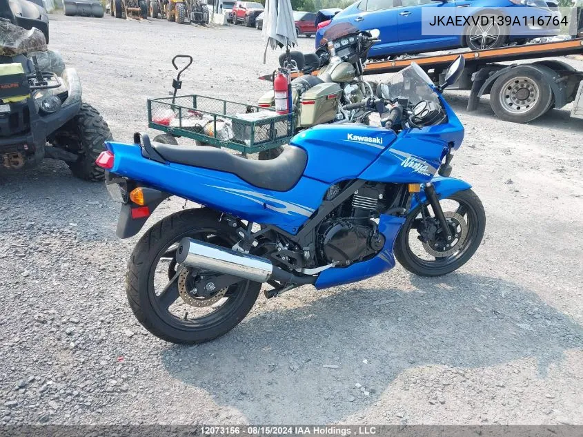 JKAEXVD139A116764 2009 Kawasaki Ex500 D