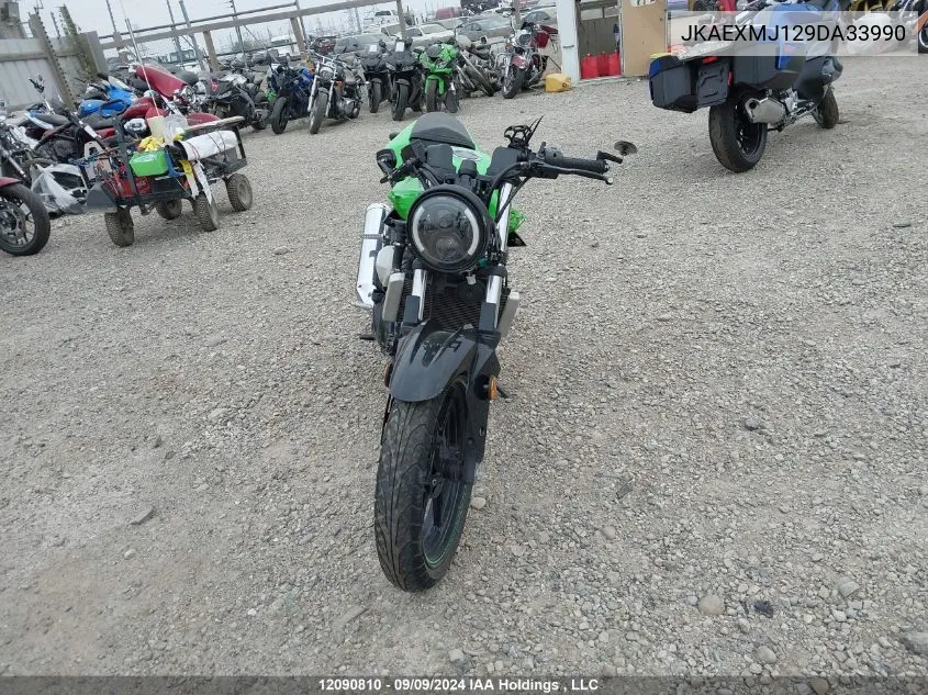 JKAEXMJ129DA33990 2009 Kawasaki Ex250 J