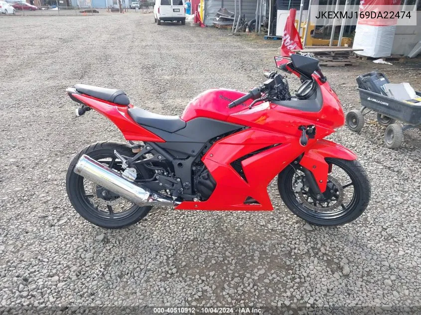 JKEXMJ169DA22474 2009 Kawasaki Ninja 250R