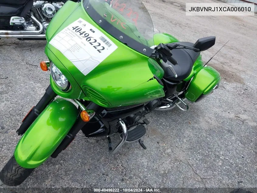 2012 Kawasaki Vn1700 J VIN: JKBVNRJ1XCA006010 Lot: 40496222