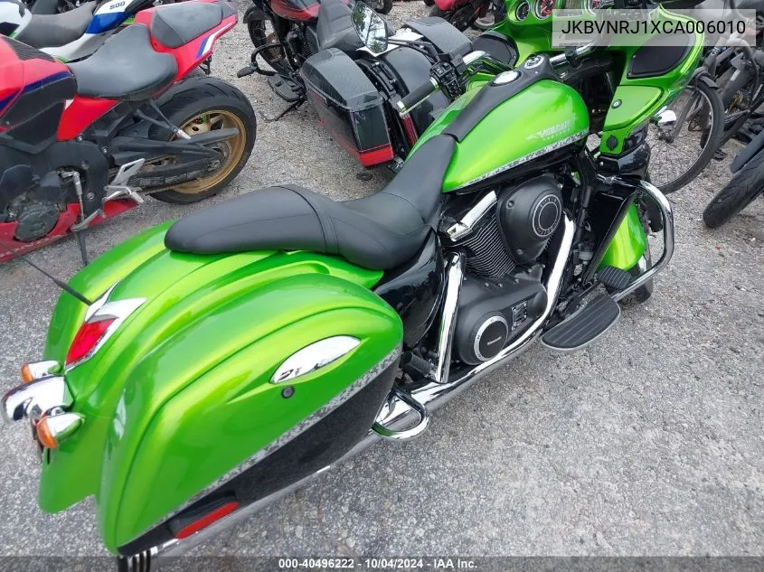 2012 Kawasaki Vn1700 J VIN: JKBVNRJ1XCA006010 Lot: 40496222