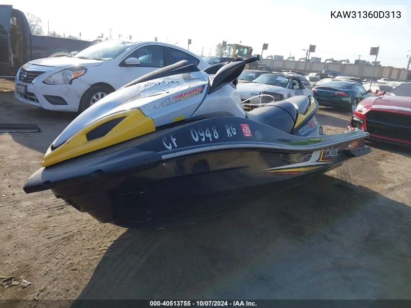 KAW31360D313 2013 Kawasaki Jet Ski 1100-A1