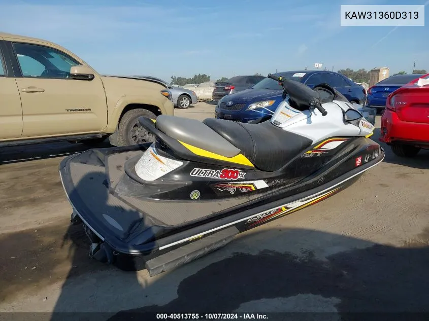 KAW31360D313 2013 Kawasaki Jet Ski 1100-A1