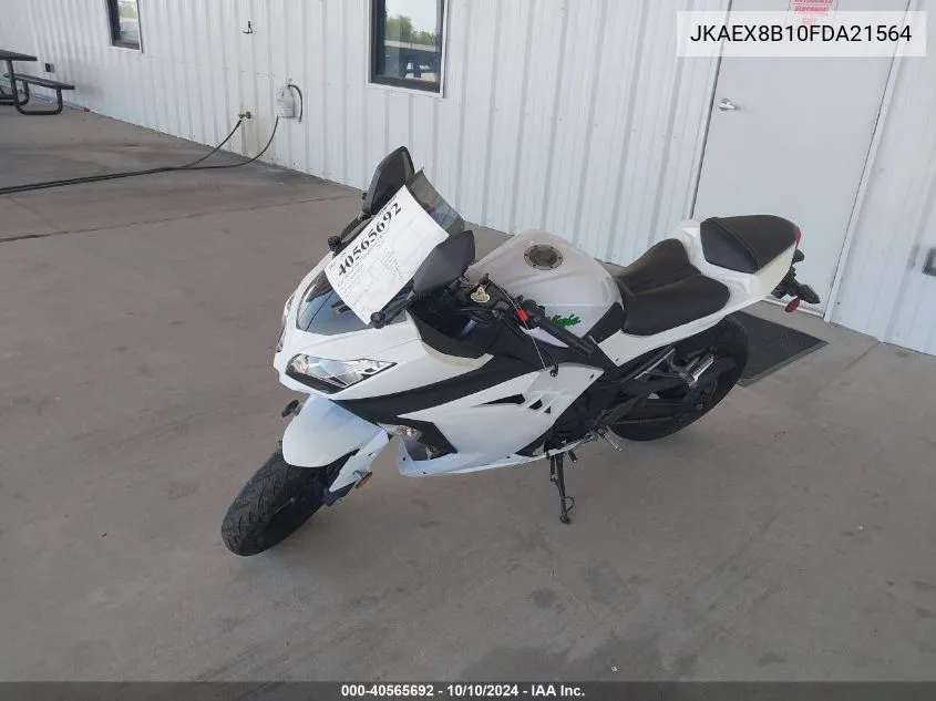 2015 Kawasaki Ex300 B VIN: JKAEX8B10FDA21564 Lot: 40565692