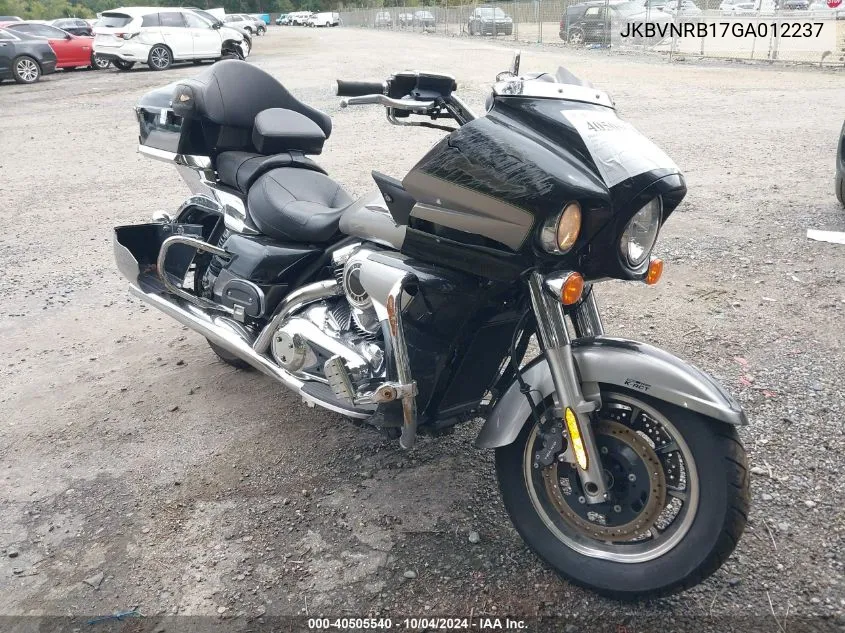 2016 Kawasaki Vn1700 B VIN: JKBVNRB17GA012237 Lot: 40505540