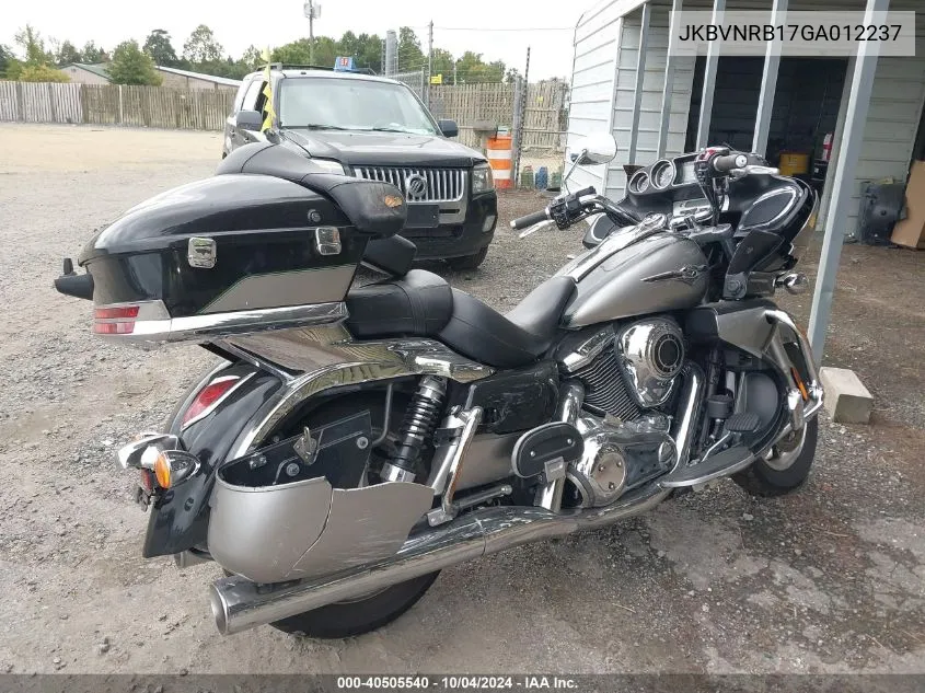 2016 Kawasaki Vn1700 B VIN: JKBVNRB17GA012237 Lot: 40505540