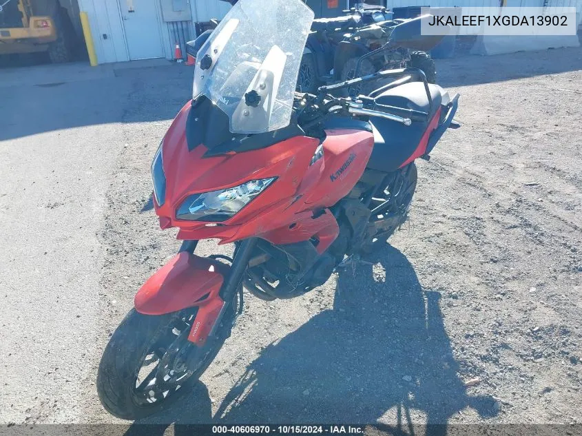 JKALEEF1XGDA13902 2016 Kawasaki Kle650 F/Lt