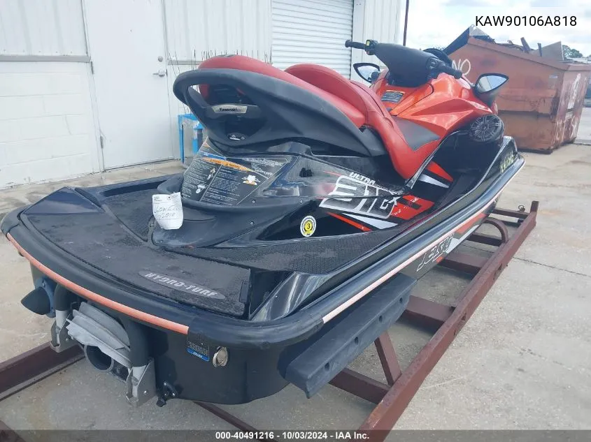 KAW90106A818 2018 Kawasaki Ultra 310 X