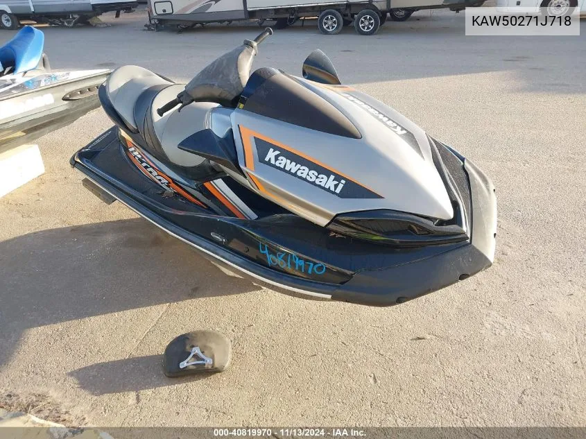 2018 Kawasaki Ultra Lx VIN: KAW50271J718 Lot: 40819970