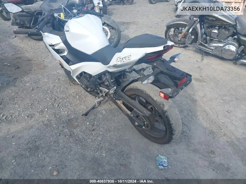 JKAEXKH10LDA73356 2020 Kawasaki Ex400