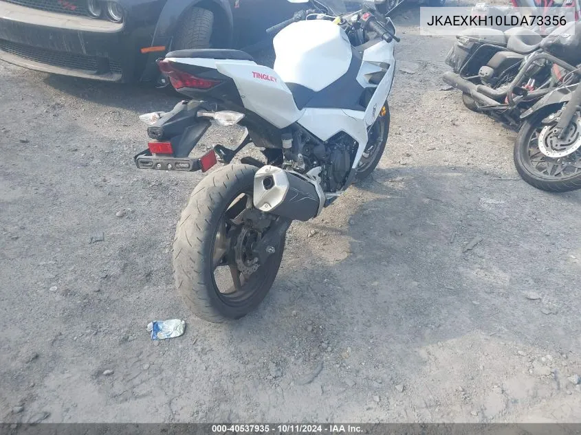 JKAEXKH10LDA73356 2020 Kawasaki Ex400