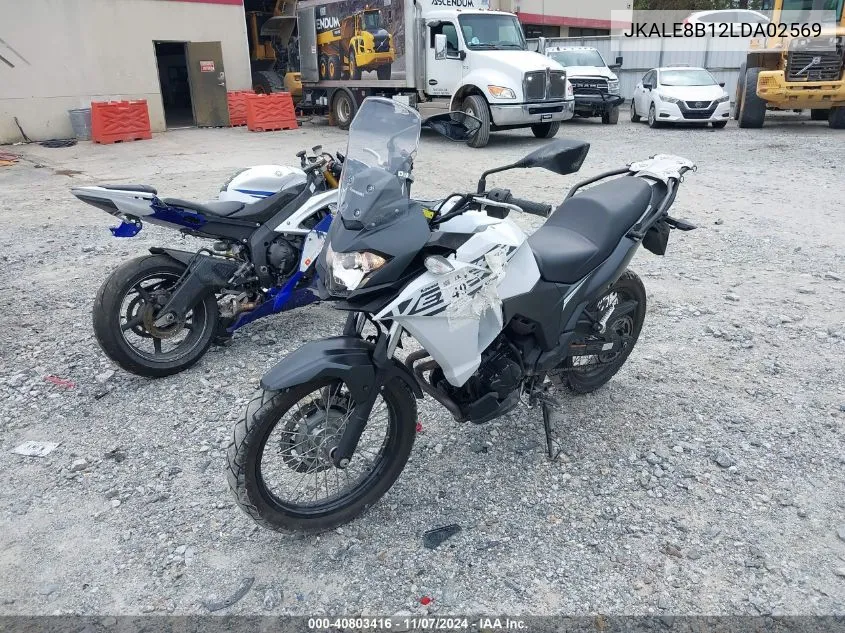 2020 Kawasaki Kle300 B VIN: JKALE8B12LDA02569 Lot: 40803416