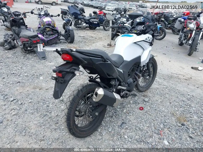 2020 Kawasaki Kle300 B VIN: JKALE8B12LDA02569 Lot: 40803416