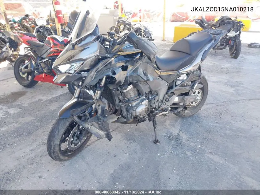 2022 Kawasaki Klz1000 D VIN: JKALZCD15NA010218 Lot: 40853342