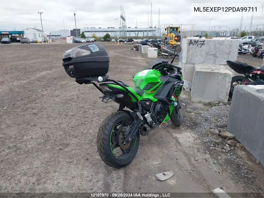 ML5EXEP12PDA99711 2023 Kawasaki Ex650 P