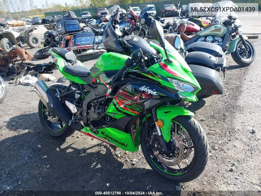 ML5ZXCS1XPDA01439 2023 Kawasaki Zx400 S