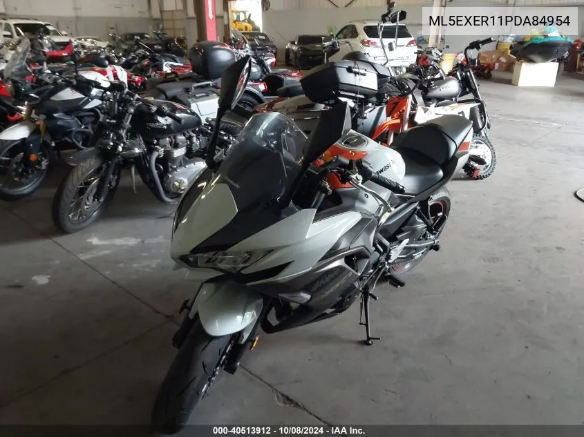 2023 Kawasaki Ex650 R VIN: ML5EXER11PDA84954 Lot: 40513912