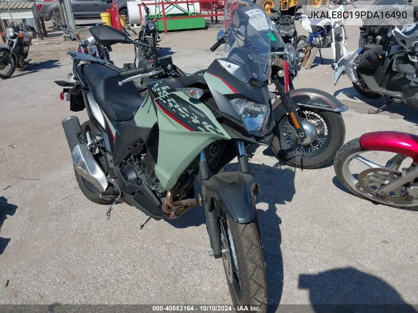 2023 Kawasaki Kle300 C VIN: JKALE8C19PDA16490 Lot: 40553164