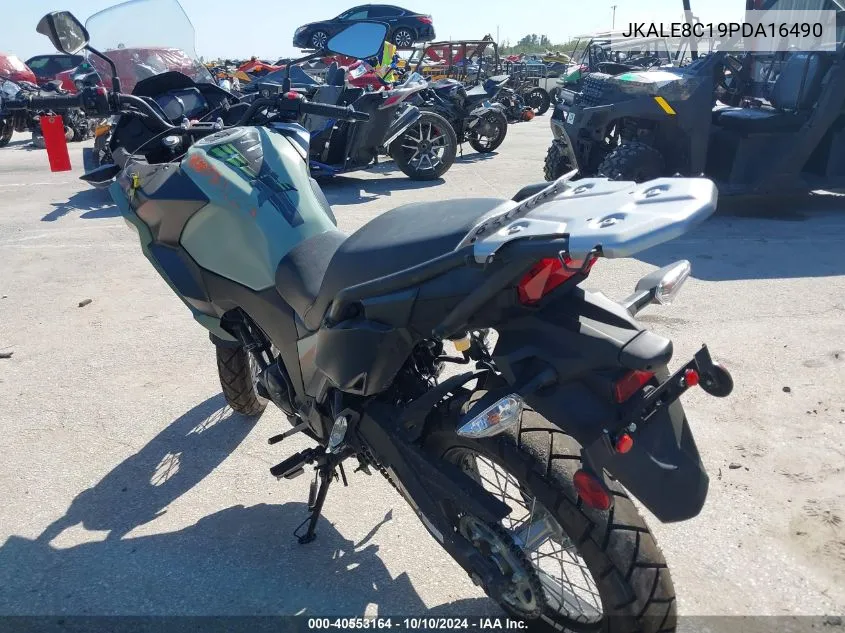 2023 Kawasaki Kle300 C VIN: JKALE8C19PDA16490 Lot: 40553164