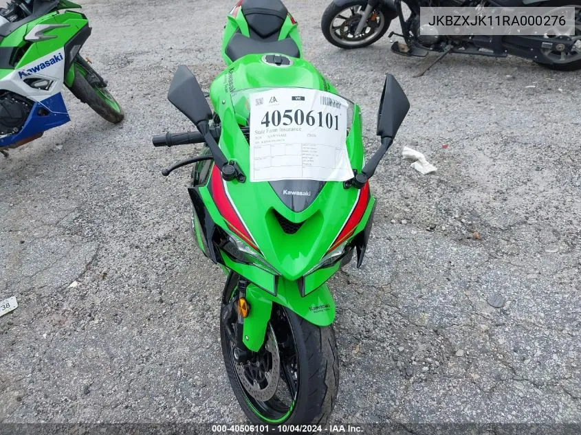 JKBZXJK11RA000276 2024 Kawasaki Zx636 K