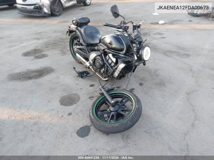 2015 Kawasaki En650 A VIN: JKAENEA12FDA00673 Lot: 40841236