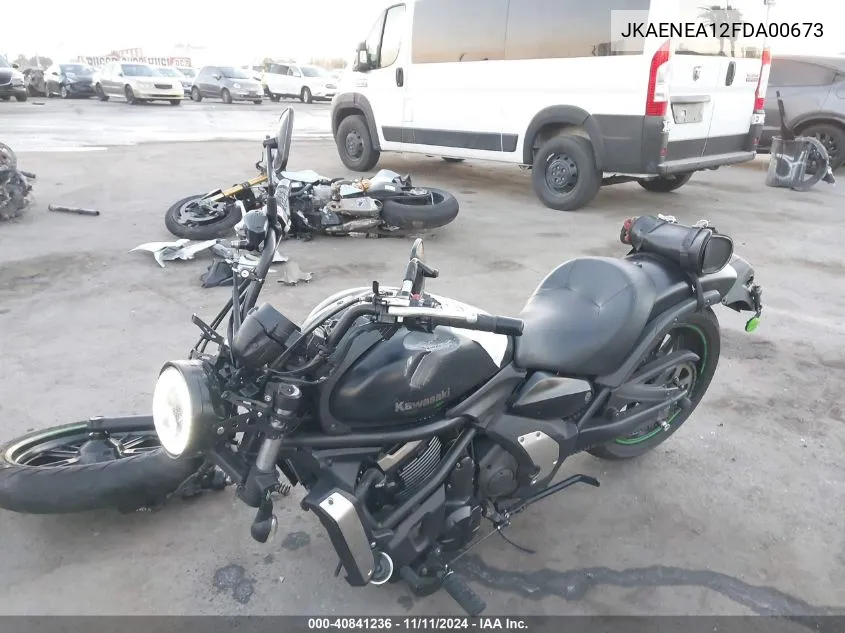 2015 Kawasaki En650 A VIN: JKAENEA12FDA00673 Lot: 40841236