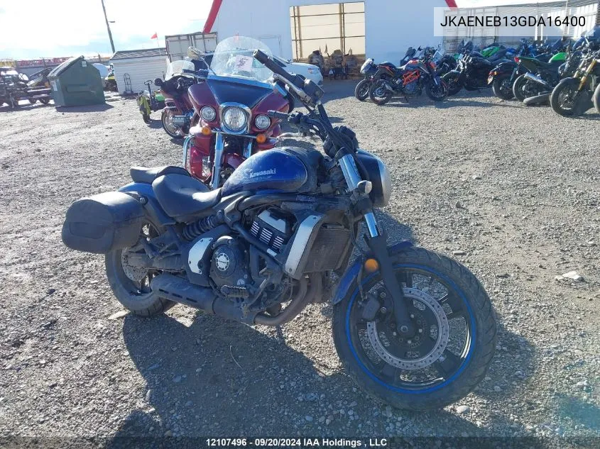 2016 Kawasaki En650 B VIN: JKAENEB13GDA16400 Lot: 12107496