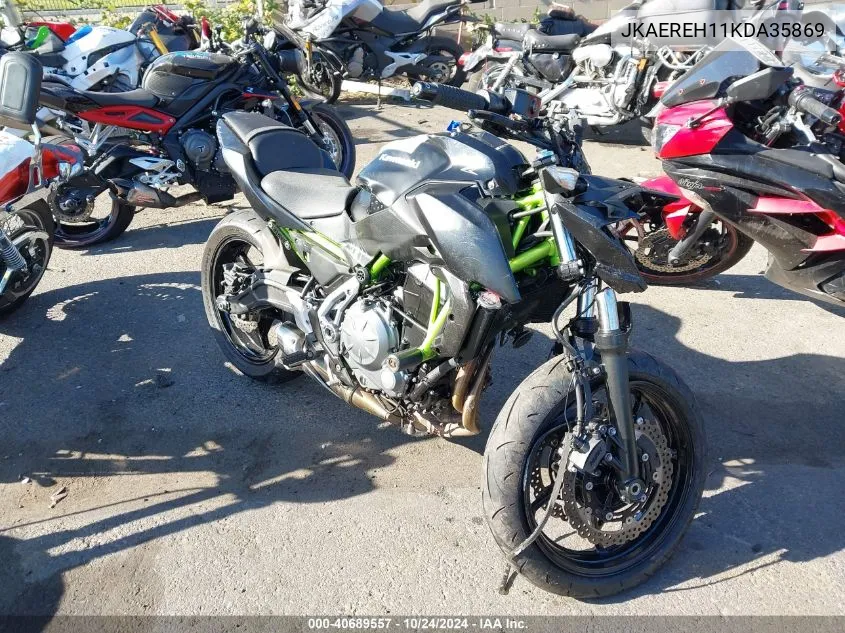 2019 Kawasaki Er650 H VIN: JKAEREH11KDA35869 Lot: 40689557