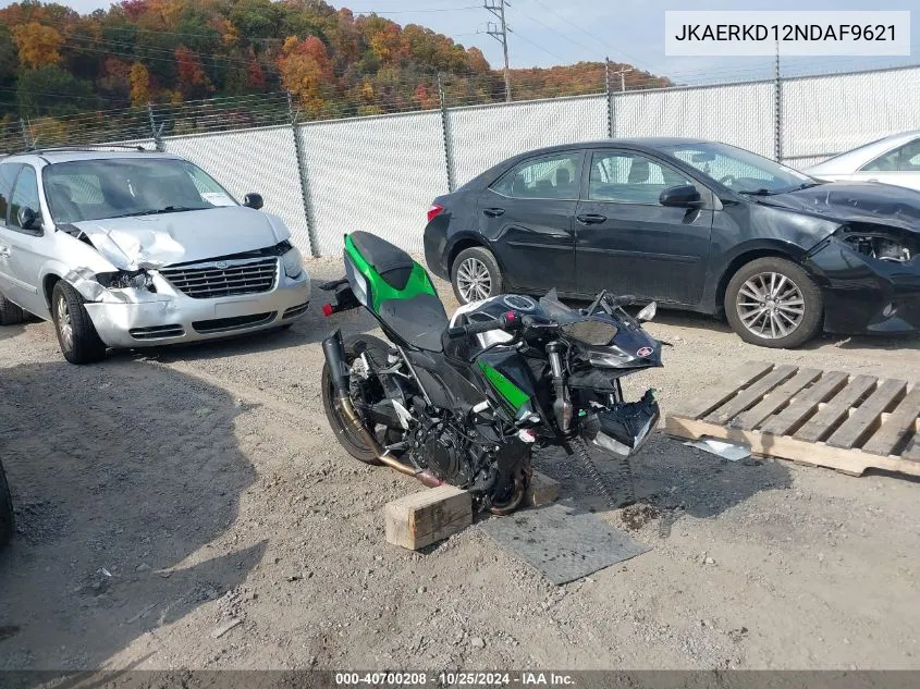 2022 Kawasaki Er400 D VIN: JKAERKD12NDAF9621 Lot: 40700208