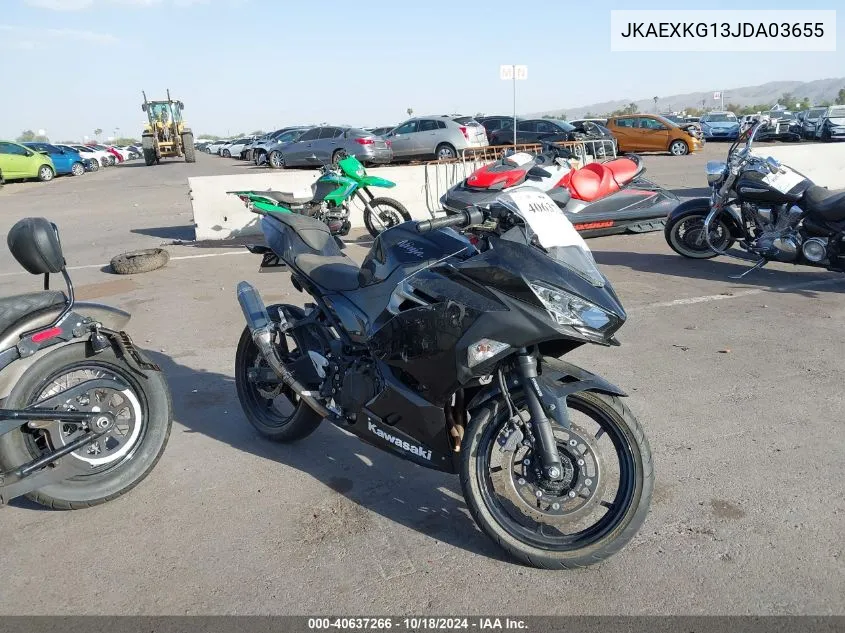 JKAEXKG13JDA03655 2018 Kawasaki Ex400