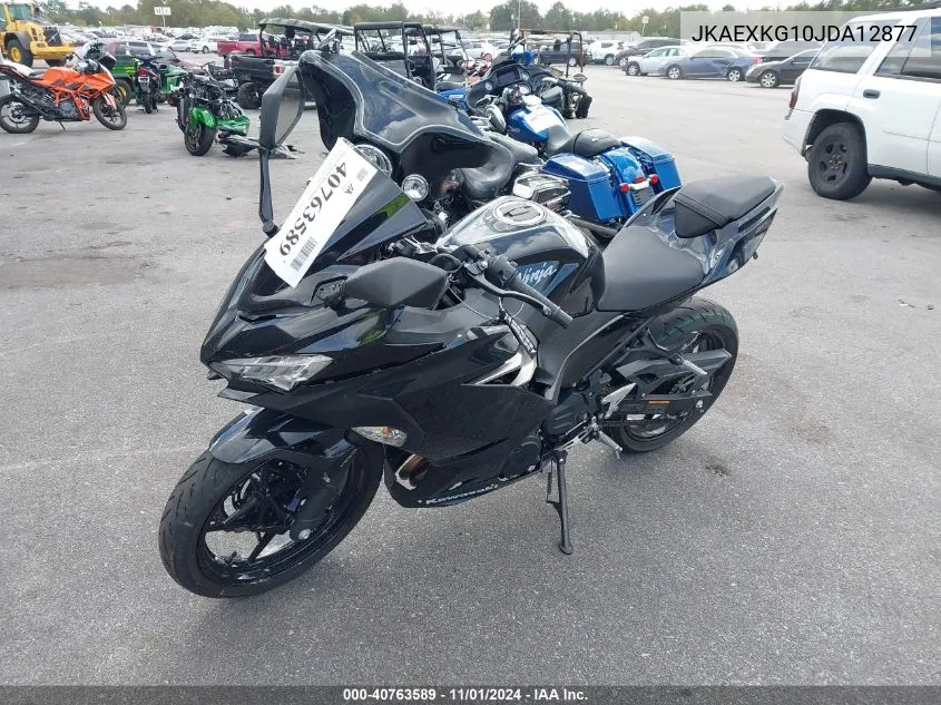 2018 Kawasaki Ex400 VIN: JKAEXKG10JDA12877 Lot: 40763589